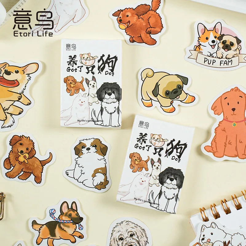 30 Pcs Kawaii Paper Sticker Set Deep Forest Self-adhesive Stationery Stickers For Arts Craft Diy Scrapbooking Diary Album Planne
