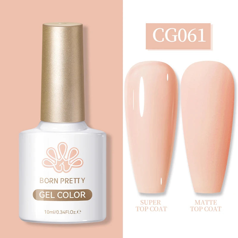 BORN PRETTY  Matte Top Coat Gel Polish 10ml Full Coverage Long Lasting Gorgeous Color Soak Off UV LED Nail Art Salon DIY Home