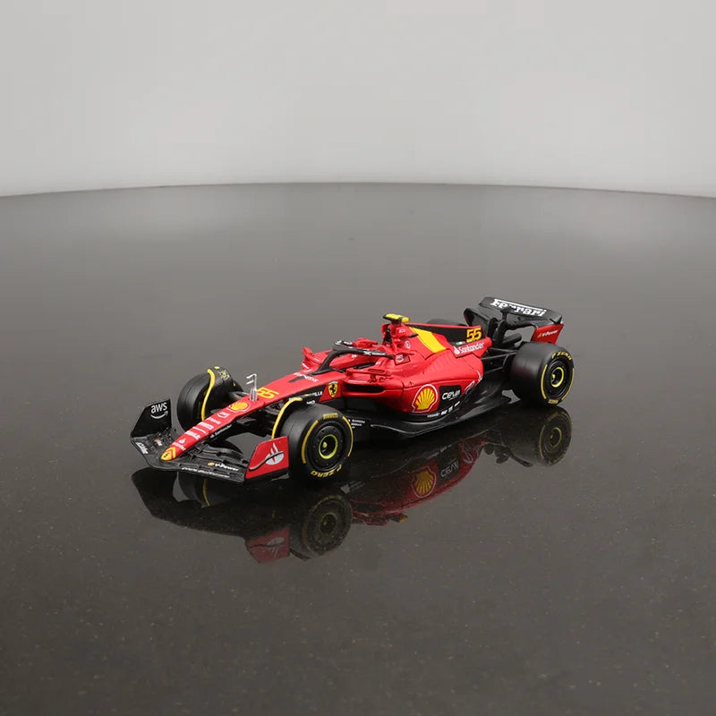 New Year Special Offer Bburago 1:43 F1 Series Alloy Miniature Diecast Model  Monaco Mcl60 Amg W14 E Las Vegas Rb19 Toys Kid Gift