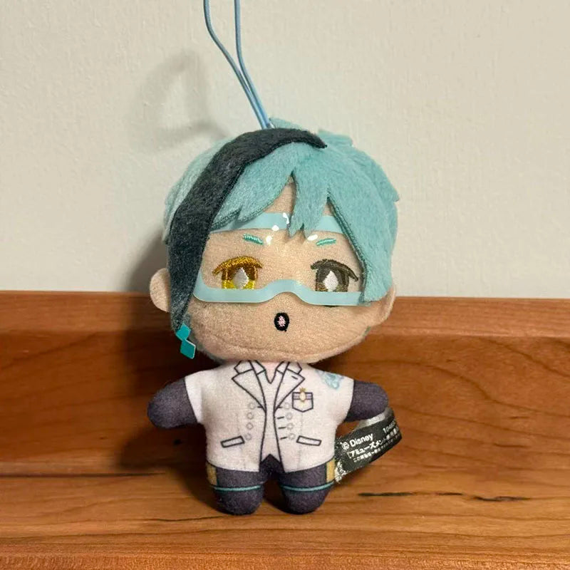 New 10cm Trey Kalim Plush Twisted Wonderland Plush Toy Leona Kingscholar Soft Stuffed Dolls for Boys Peluche Plush Keychain