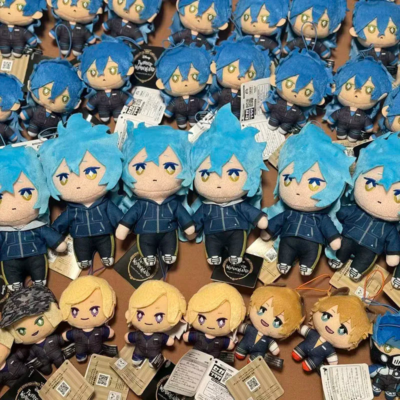 Brand New 15cm Twisted Wonderland Plush Toy Azul Malleus IDIA Riddle Soft Stuffed Dolls for Boys Peluche