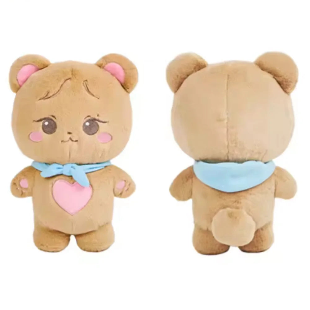 20cm kpop Pink Character Plush Doll BORN PINK World Tour Official Plushies Jennie Lisa Rose Jisoo Kawaii Stuffed Animals