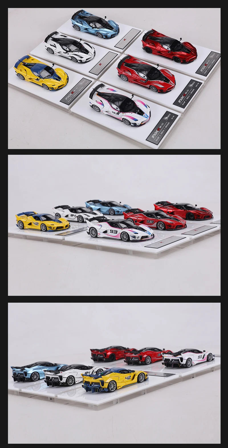 MerakSpace 1:64 FXXK EVO Resin Model Car Limited Edition99