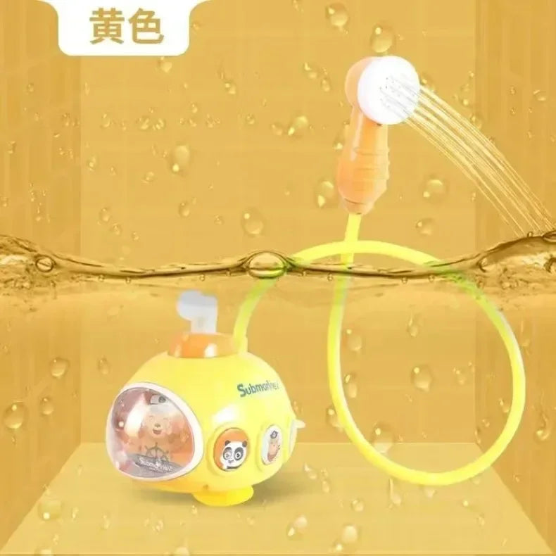 Cute Duck Electric Water Spray Bathroom Bathing Toys Baby Bath Toys Kids Bath And Shower Bathtubs Interactive Boy Girl Gifts Hot