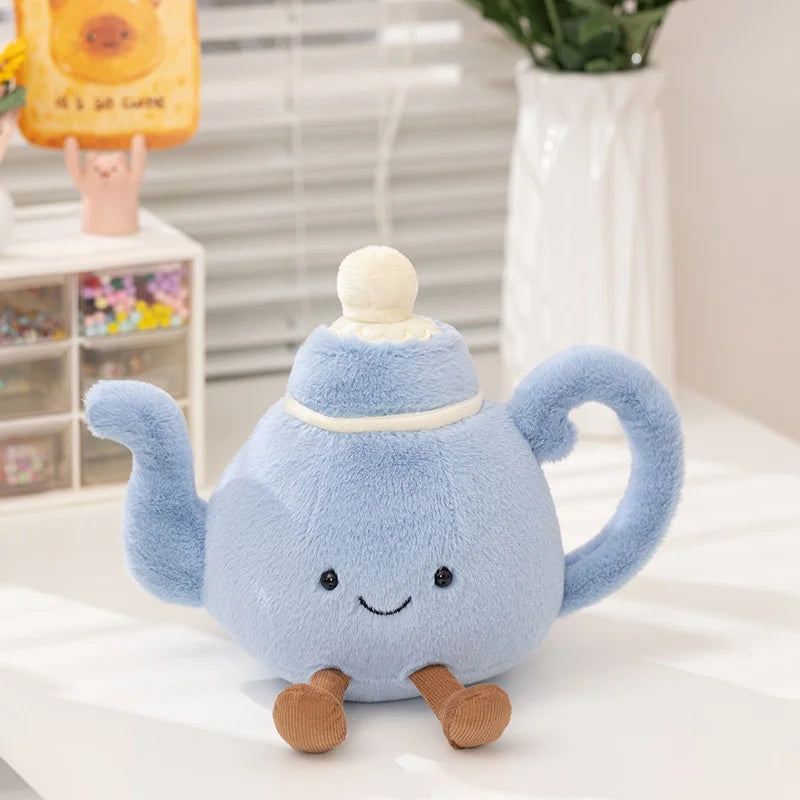 Jellycat's latest afternoon tea series stuffed plush toys, figurines, cartoon anime, cute children's birthday gifts, fun dolls