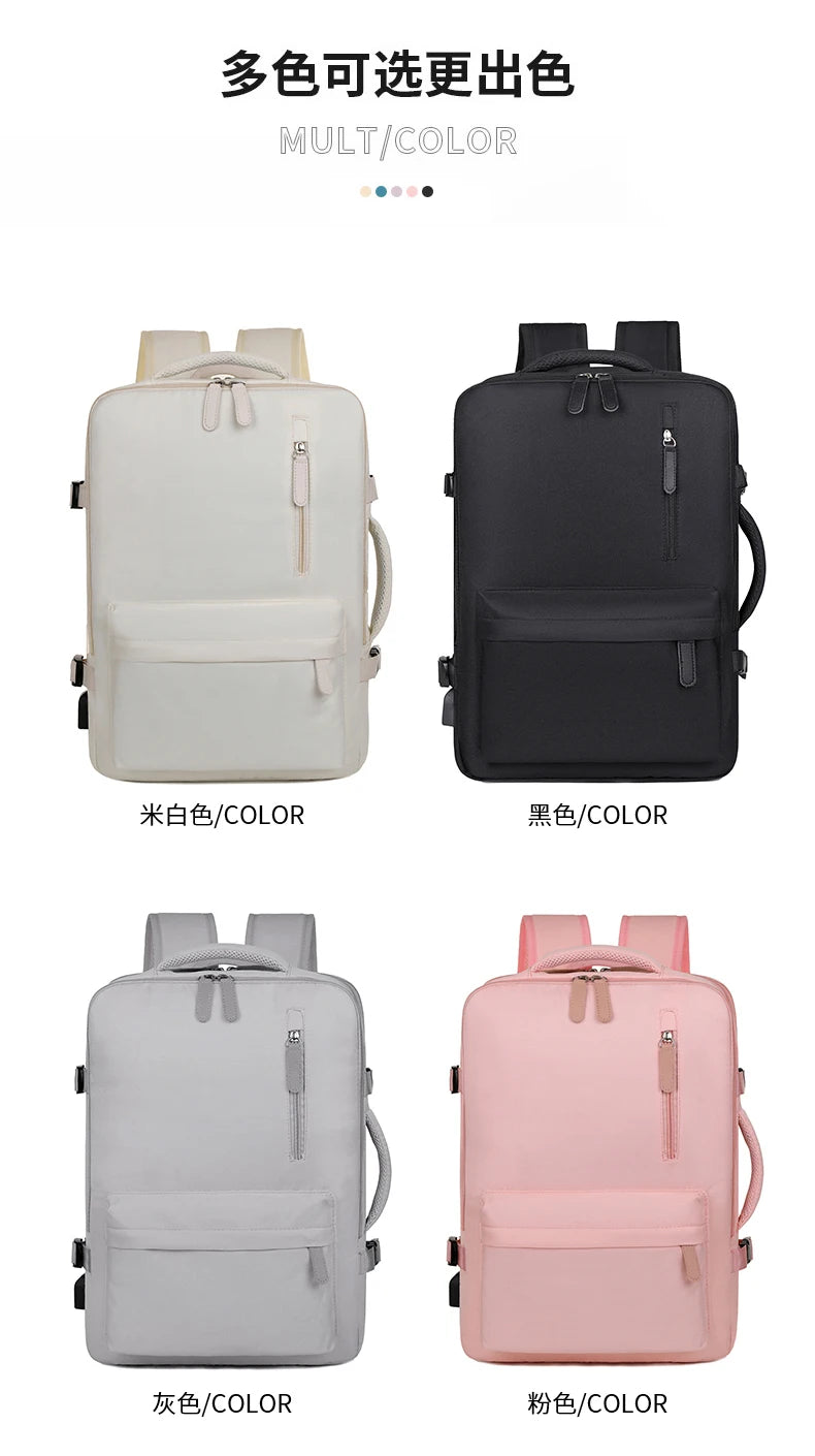 New Airplane-Specific Backpack, Boarding Hand Luggage Backpack, Airplane Travel Laptop Backpack, Student Backpack, Unisex Backpack, Short-Distance Business Trip