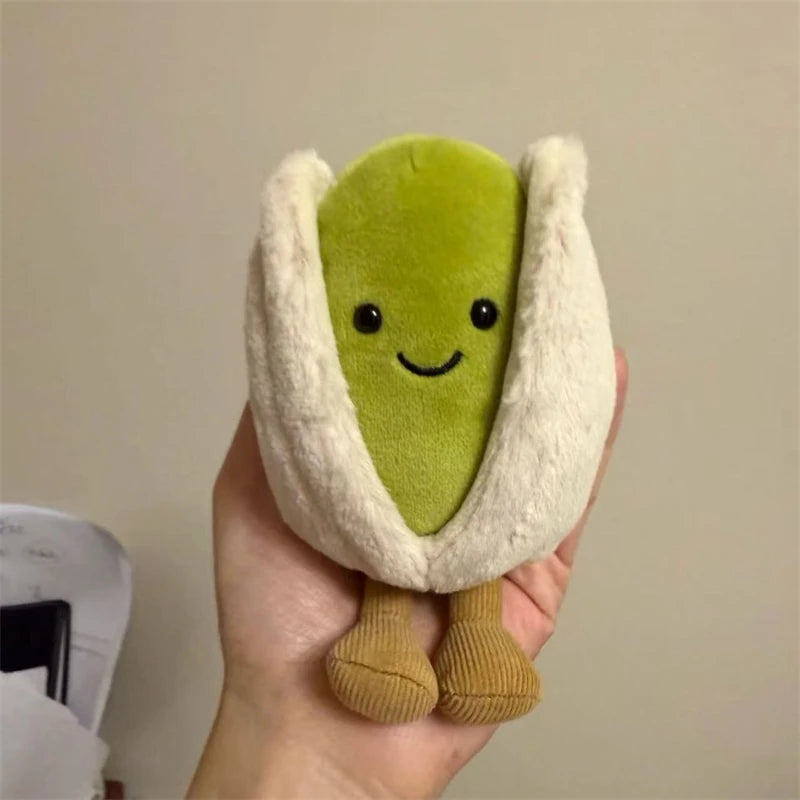 JELLYCAT 12cm Pistachio Doll Cartoon British Style Pistachio Plushies Pistachio Plushies Children's Room Decor Birthday Gifts