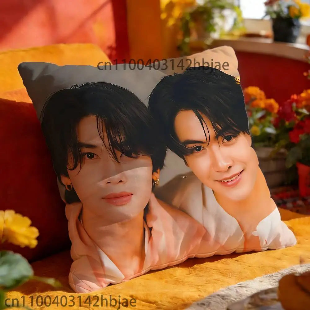 Thai CP JoongDunk Pillow Case For Sofa Decor Car Office Room Printing Cushion Cover Decorations and Protector