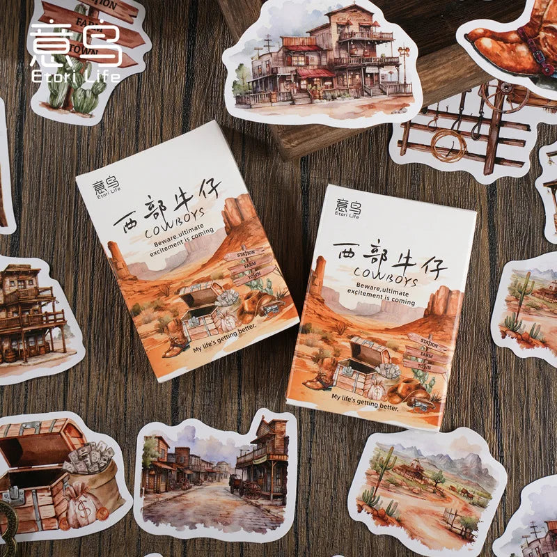 30 Pcs Kawaii Paper Sticker Set Deep Forest Self-adhesive Stationery Stickers For Arts Craft Diy Scrapbooking Diary Album Planne