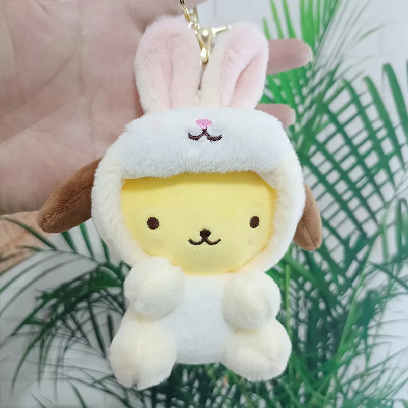 Cute Sanrio Into Baby Rabbit Keychain Doll Pendant Into Rabbit Gift Doll Plush Toy
