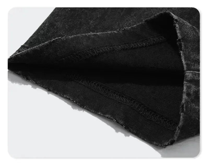 Anime Demon Slayer Shinazugawa Sanemi Cool Printed T-shirt Women Tshirts Vintage Washed Cotton Tee Harajuku Gothic Men T Shirt