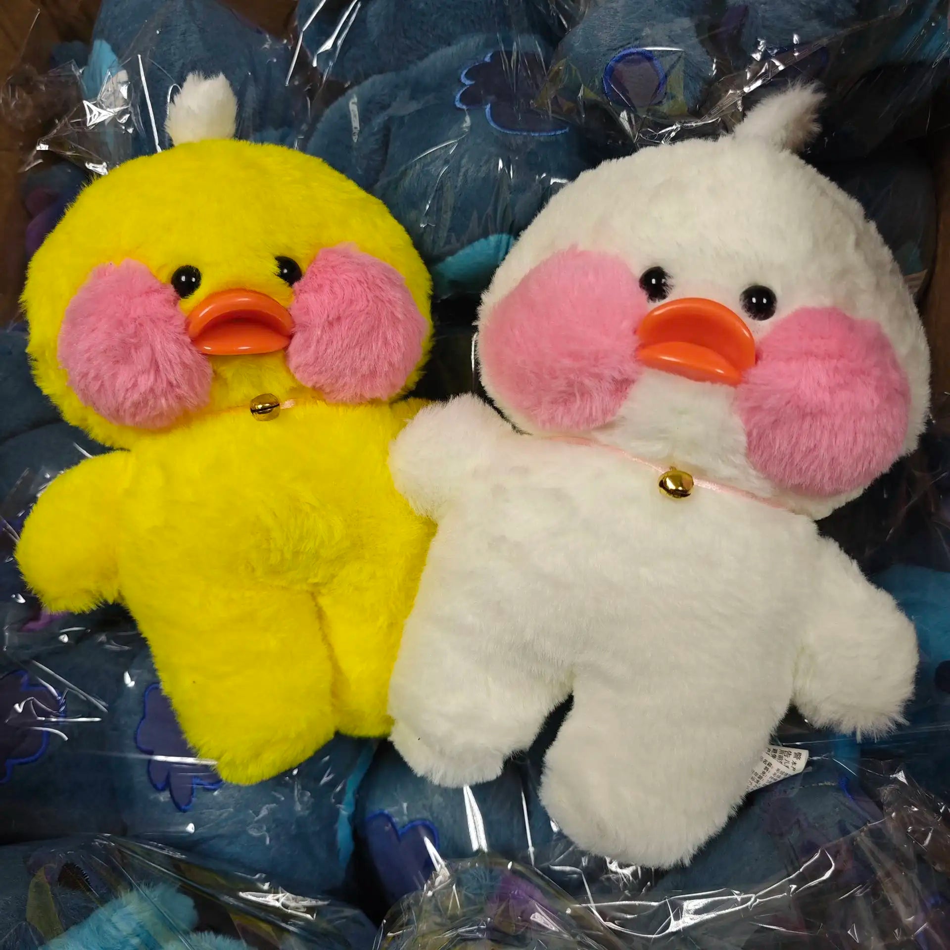 30cm Kawaii Lalafanfan Duck Plush Doll Lalafanfan Duck Plush Toy Soft Stuffed Animal Doll Room Decor Girls Birthday Xmas Gifts