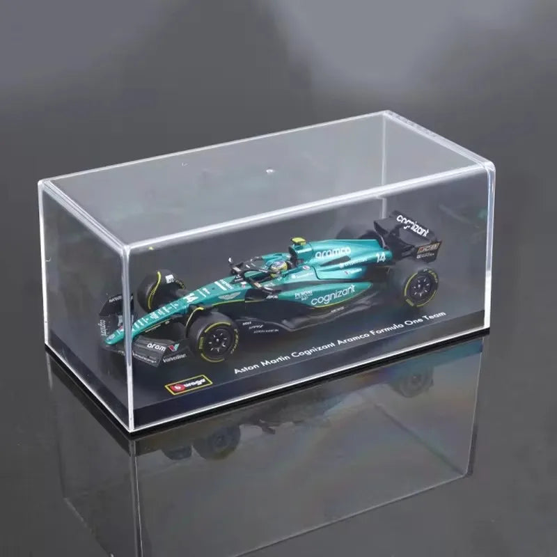 New Year Special Offer Bburago 1:43 F1 Series Alloy Miniature Diecast Model  Monaco Mcl60 Amg W14 E Las Vegas Rb19 Toys Kid Gift