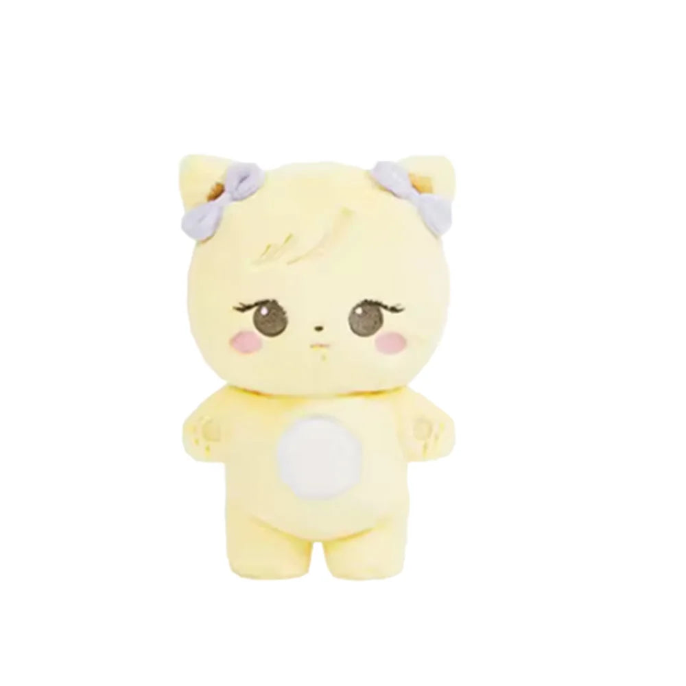 20cm kpop Pink Character Plush Doll BORN PINK World Tour Official Plushies Jennie Lisa Rose Jisoo Kawaii Stuffed Animals