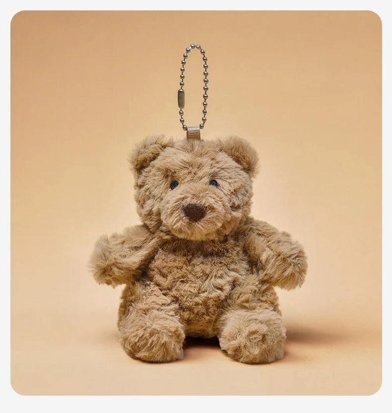 Cartoon Christmas Peanut Doll Plush Toy Bag Pendant Keychain Christmas Gift