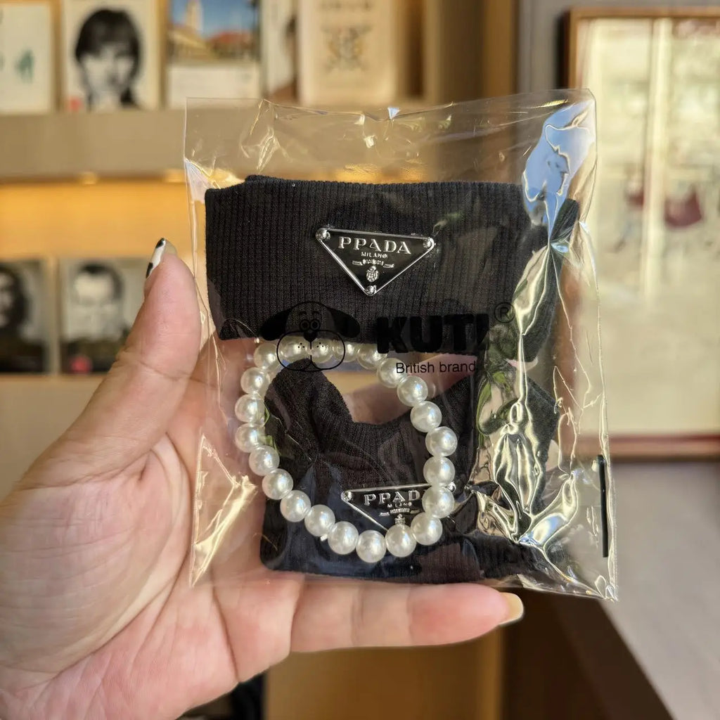 Fashion Sweater Clothes for Labubu Dolls Accessories Korea Style Pearl Necklace for Labubu V1 V2 Dolls Clothes Outfit Accessorie