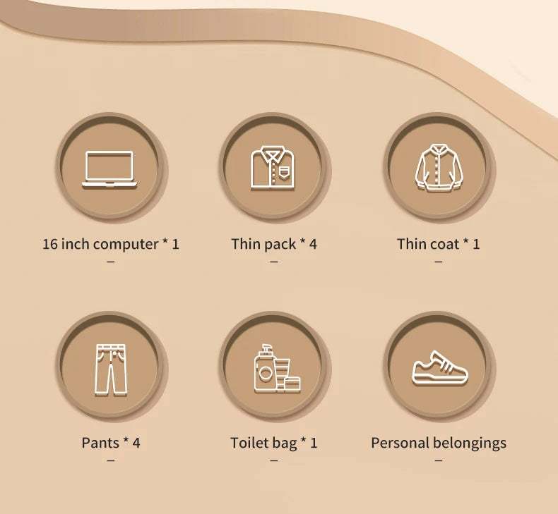 Travel Backpack 40x20x30 Cabin Plane Waterproof Expandable Weekender Laptop With USB Port Ryanair Carry-On Women Men Backpack