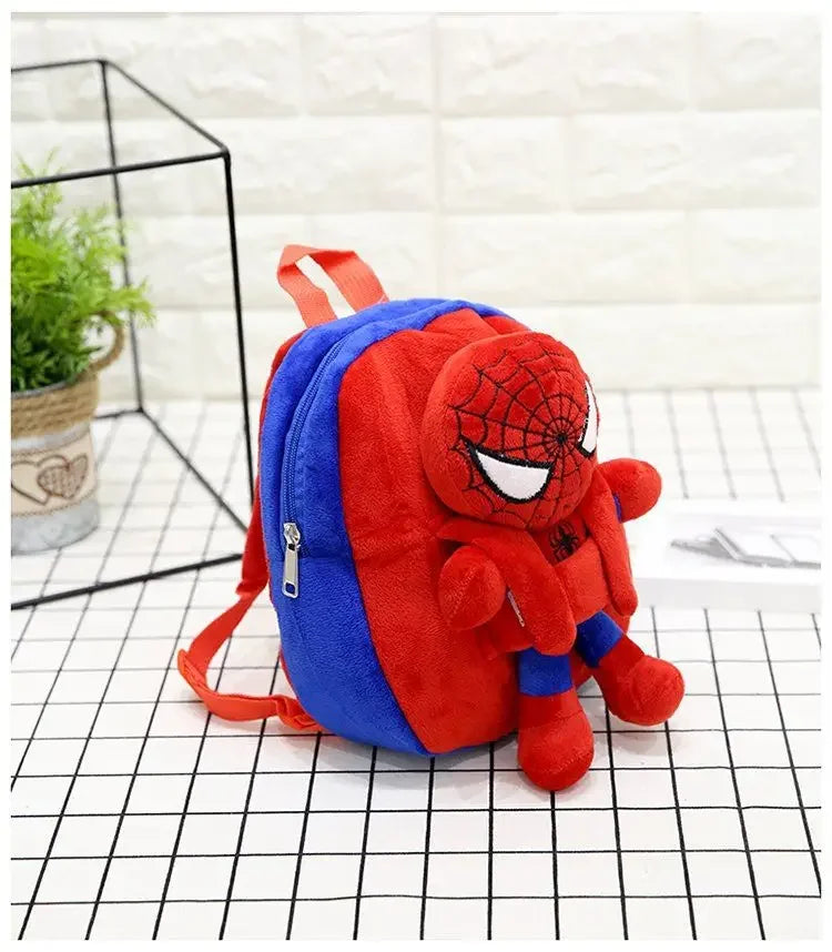 Cartoon cartoon fashion character backpack children casual plush backpack cute kindergarten boy and girl schoolbag gift