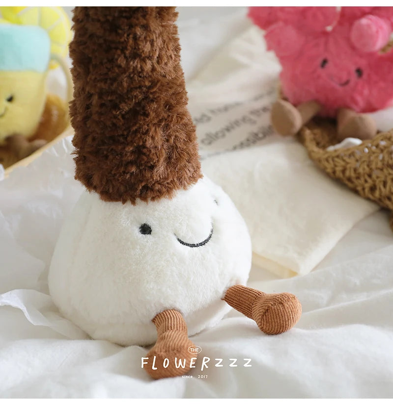 JELLYCAT Lemonade Coconut Plushies Very Soft Palm Tree Red Coral Plush Toy Cartoon Doll Home Decor Xmas Gifts Girl