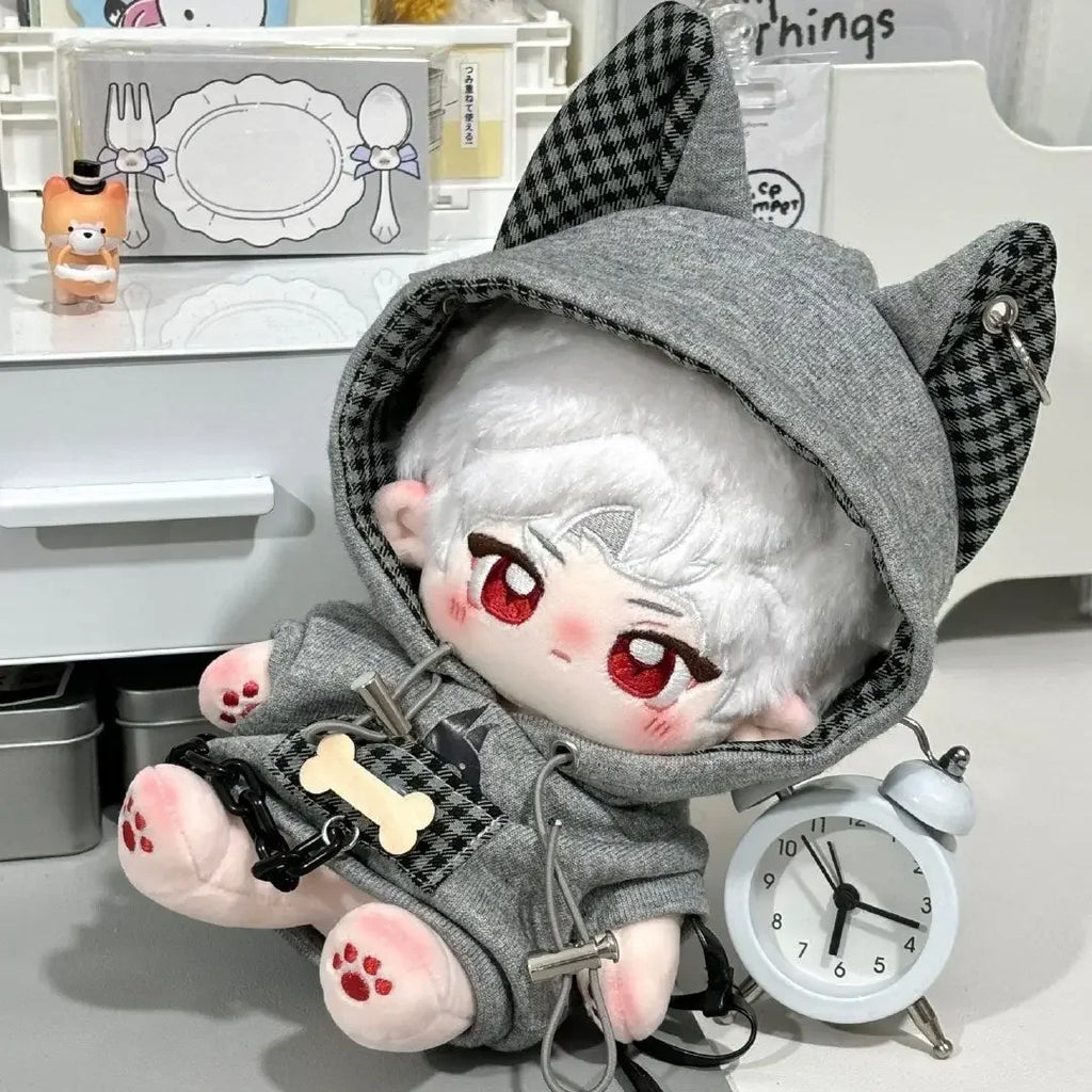 Anime Love and Deepspace Sylus Soft Plush Doll Body Plushie Dress Up Cotton Dolls Toys 20cm Cosplay Birthday Gift