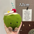 JELLYCAT Lemonade Coconut Plushies Very Soft Palm Tree Red Coral Plush Toy Cartoon Doll Home Decor Xmas Gifts Girl
