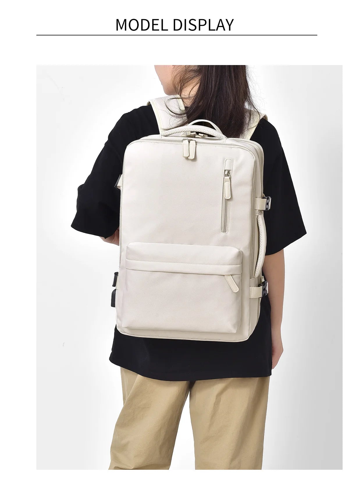 Backpack Variable size 44x30x26 Airplane, Cabin Hand Luggage Backpack, Laptop Backpack for Aeroplane Travel, School Backpack