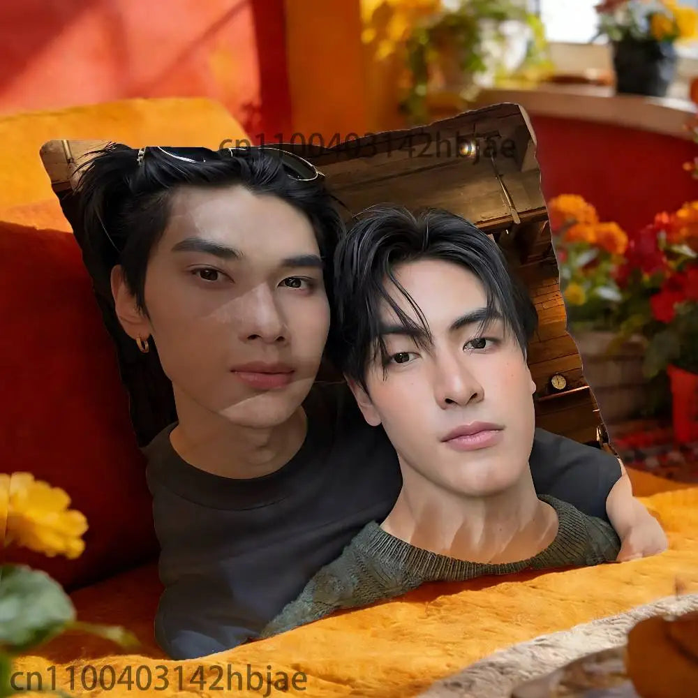 Thai CP JoongDunk Pillow Case For Sofa Decor Car Office Room Printing Cushion Cover Decorations and Protector