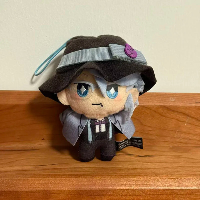 New 10cm Trey Kalim Plush Twisted Wonderland Plush Toy Leona Kingscholar Soft Stuffed Dolls for Boys Peluche Plush Keychain