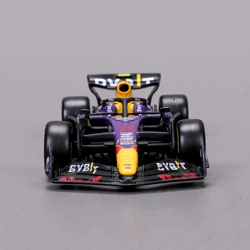 New Year Special Offer Bburago 1:43 F1 Series Alloy Miniature Diecast Model  Monaco Mcl60 Amg W14 E Las Vegas Rb19 Toys Kid Gift