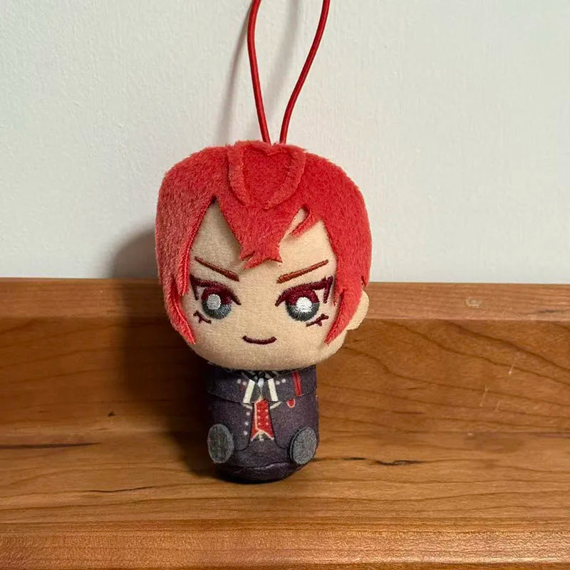 New 10cm Trey Kalim Plush Twisted Wonderland Plush Toy Leona Kingscholar Soft Stuffed Dolls for Boys Peluche Plush Keychain