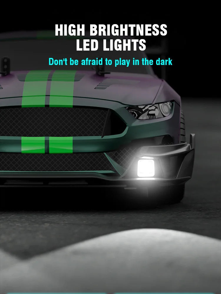 1/14 Large Remote Control Drift Car 2.4G 50km/h High Speed Electric RC Racing Supercar Toys for Boys Children's Birthday Gift