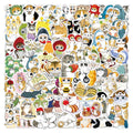 10/30/55/110PCS Kawaii Mofusand Stickers Cartoon Cute Cat Graffiti Decals Kids Toy Gift DIY Scrapbook Guitar Laptop Phone Case