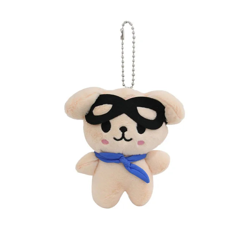 10cm Pilot5 Fm Plush Doll Toy Field Li Longfu Keychain Kawaii Anime Stuffed Animals Plus Toys Gifts