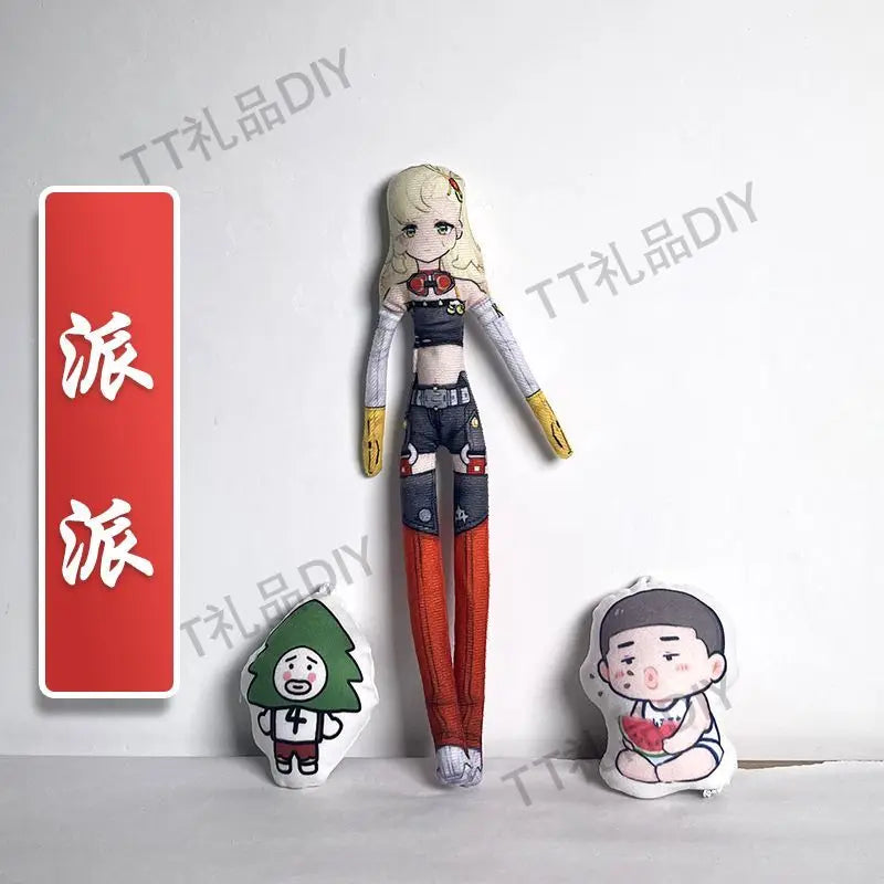 Game Zenless Zone Zero Wise Belle Nicole Demara Von Lycaon Cosplay Doll Plush Stuffed Dolls Abstract Twistable Wire Accessories