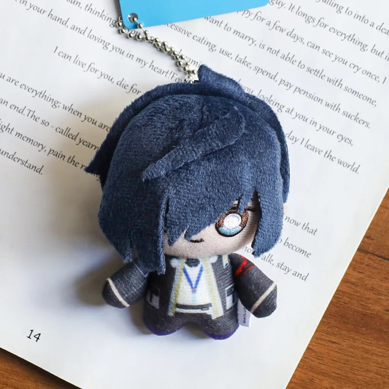 Kawaii Anime Persona Plush Doll Peripheral Keychain Cute Cartoon Persona Stuffed Animals Plush Doll Pendant Keychain Toys Gifts