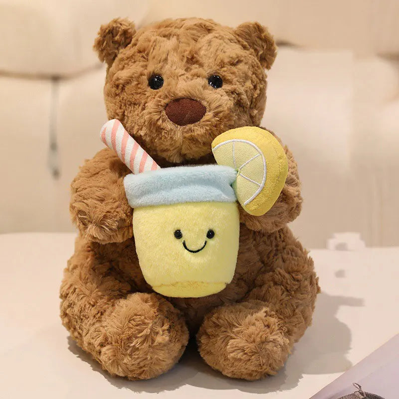 Jelly and Cat Rose Bouquet Hand Bouquet Engagement Wedding Birthday Valentine's Day Gift Plush Toy Cartoon Cute Gift Doll