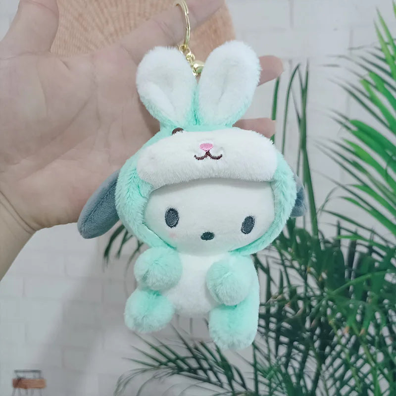Cute Sanrio Into Baby Rabbit Keychain Doll Pendant Into Rabbit Gift Doll Plush Toy