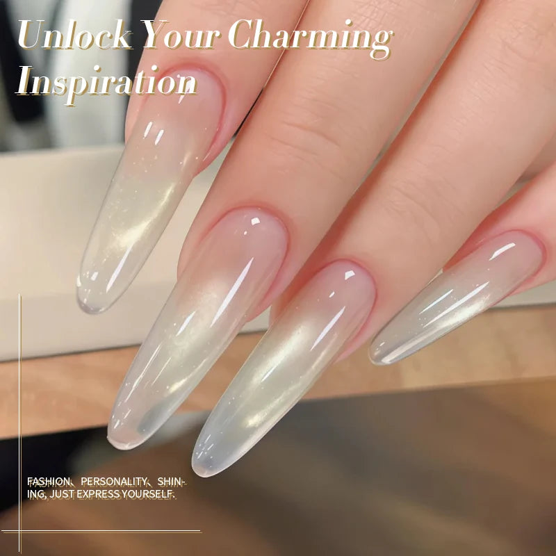 BORN PRETTY 10ml Pink Water Light Cat Magnetic Gel Polish Spaking Glitter UV LED Soak Off Gel Varnish Crystal DIY Manicure