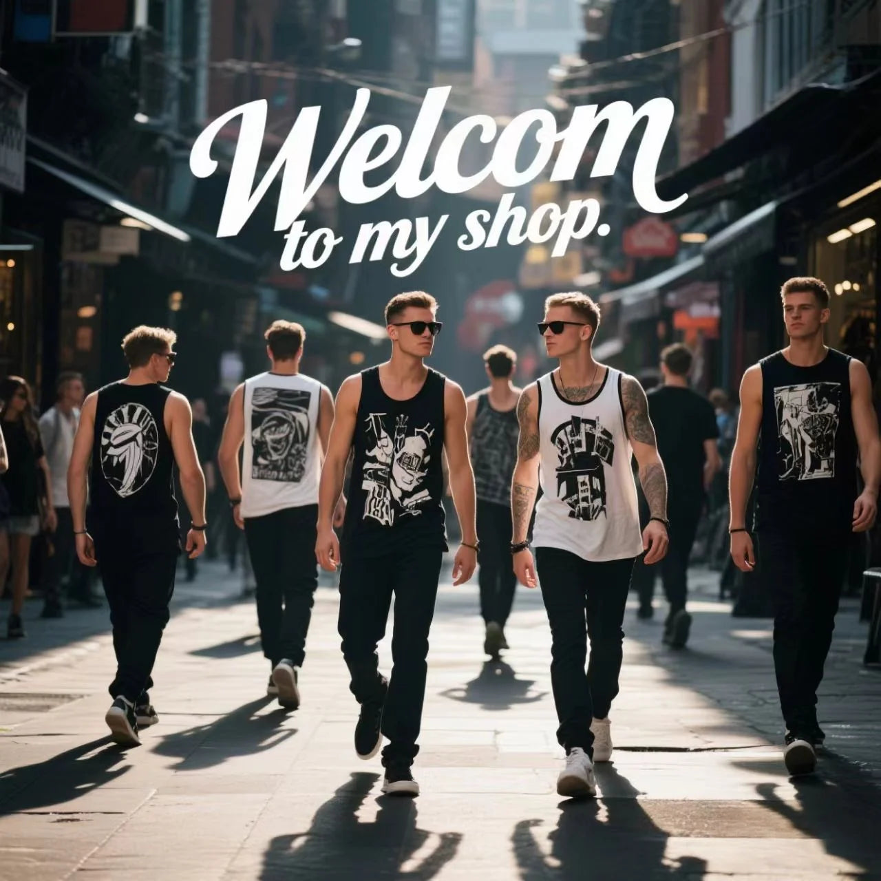 Men's Summer Vintage Crew Neck Sleeveless Sports T-Shirt Breathable Quick Dry Basketball Vest Running Training and Marathon