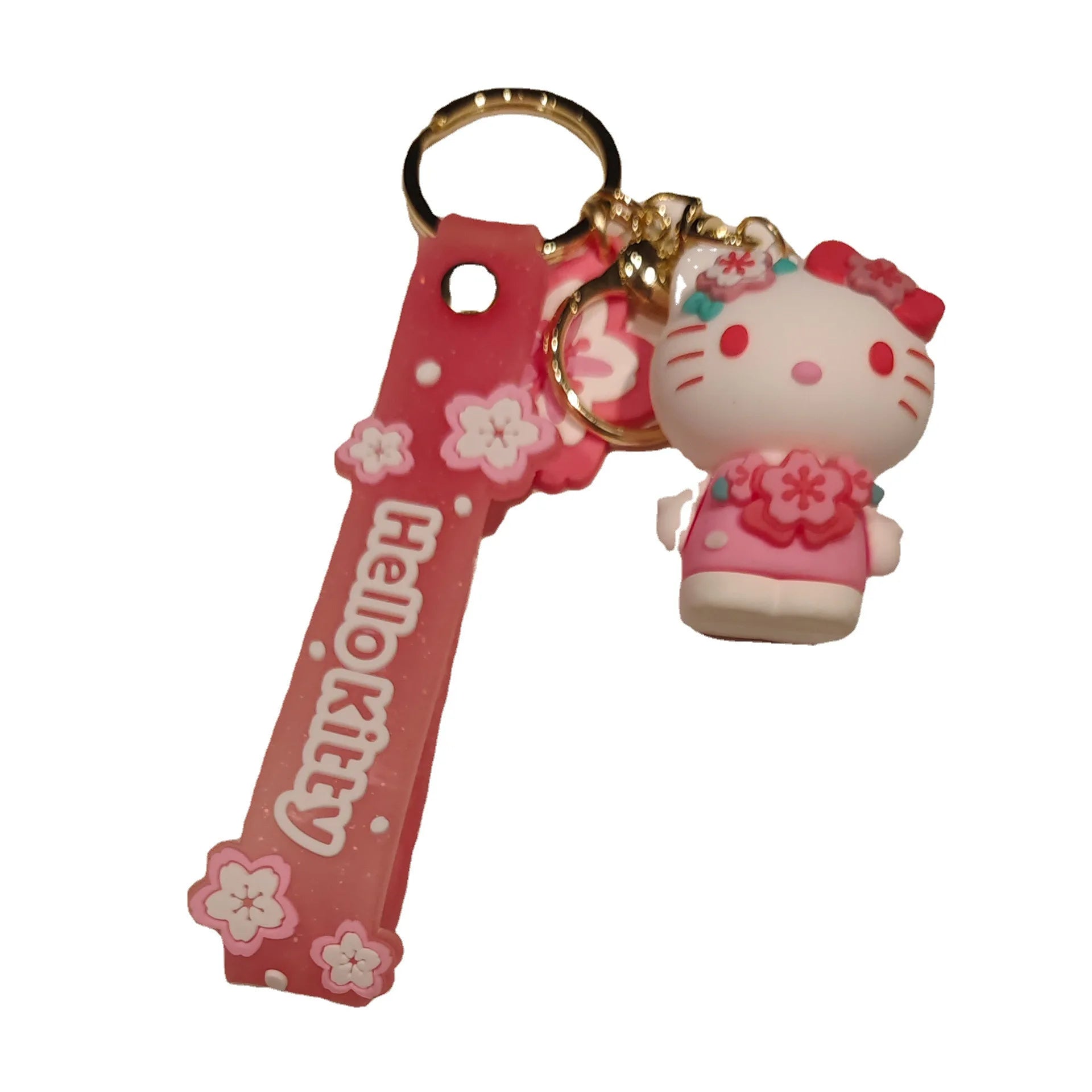 Sakura Sanrio Key Chain Kuromi Melody Key Chain Doll Schoolbag Pendant