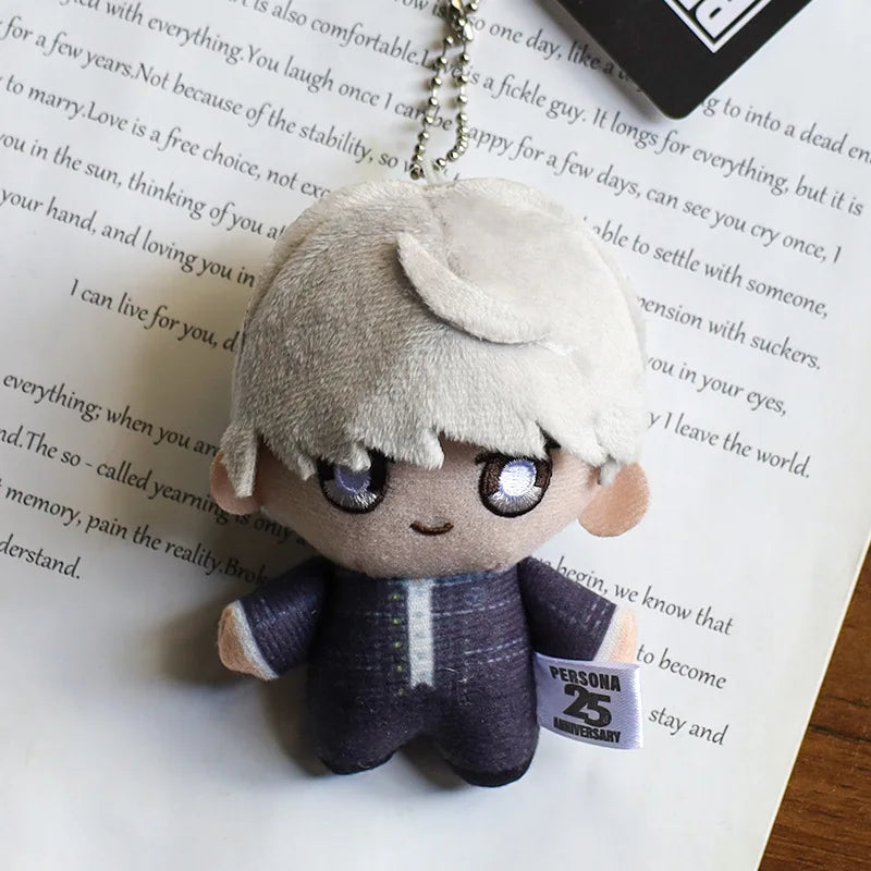 Kawaii Anime Persona Plush Doll Peripheral Keychain Cute Cartoon Persona Stuffed Animals Plush Doll Pendant Keychain Toys Gifts