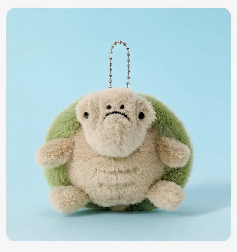 Cartoon Christmas Peanut Doll Plush Toy Bag Pendant Keychain Christmas Gift