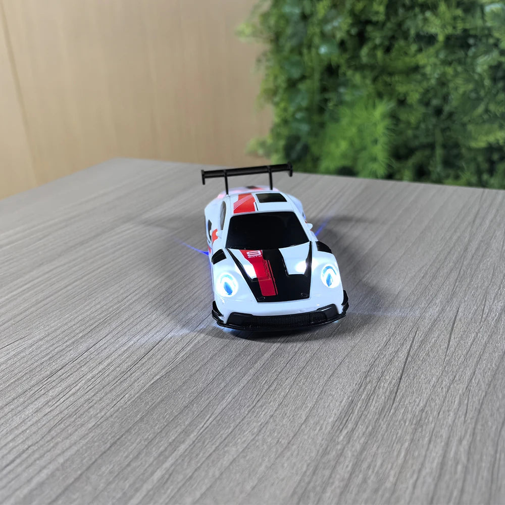 HBToys 1:43 Scale RC Car Simulation Racing Model Dual-Body Dual-Tire Version 2.4G 4WD ESP Gyro Drift Car for Toy Hobbies