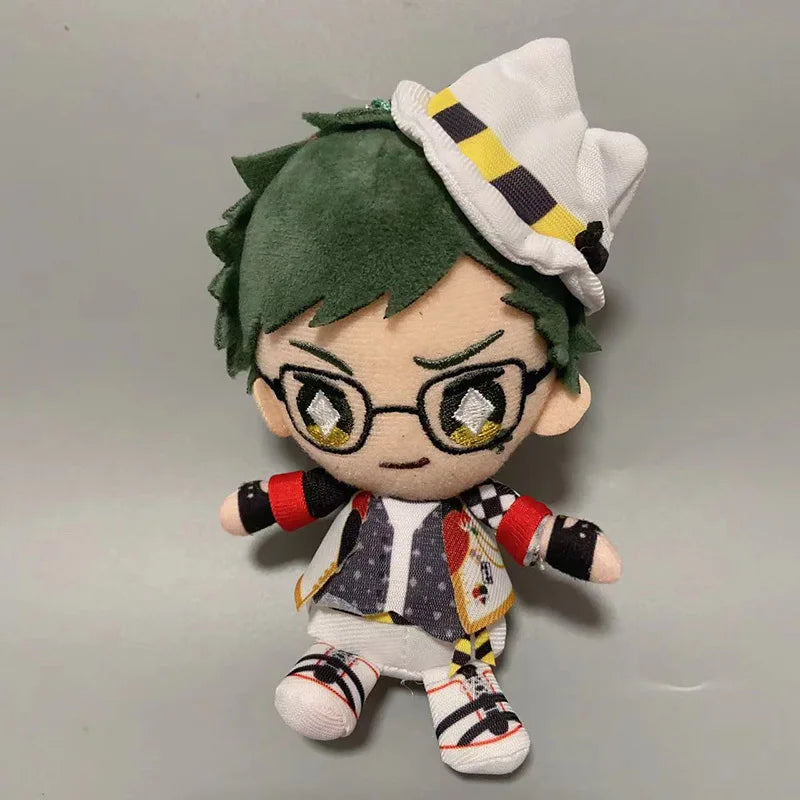 New 10cm Trey Kalim Plush Twisted Wonderland Plush Toy Leona Kingscholar Soft Stuffed Dolls for Boys Peluche Plush Keychain