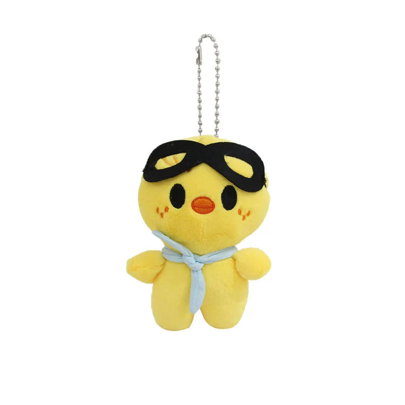 10cm Pilot5 Fm Plush Doll Toy Field Li Longfu Keychain Kawaii Anime Stuffed Animals Plus Toys Gifts