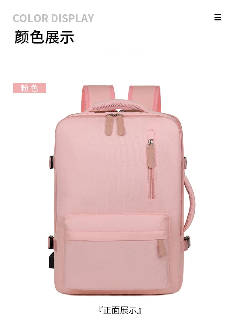 New Airplane-Specific Backpack, Boarding Hand Luggage Backpack, Airplane Travel Laptop Backpack, Student Backpack, Unisex Backpack, Short-Distance Business Trip