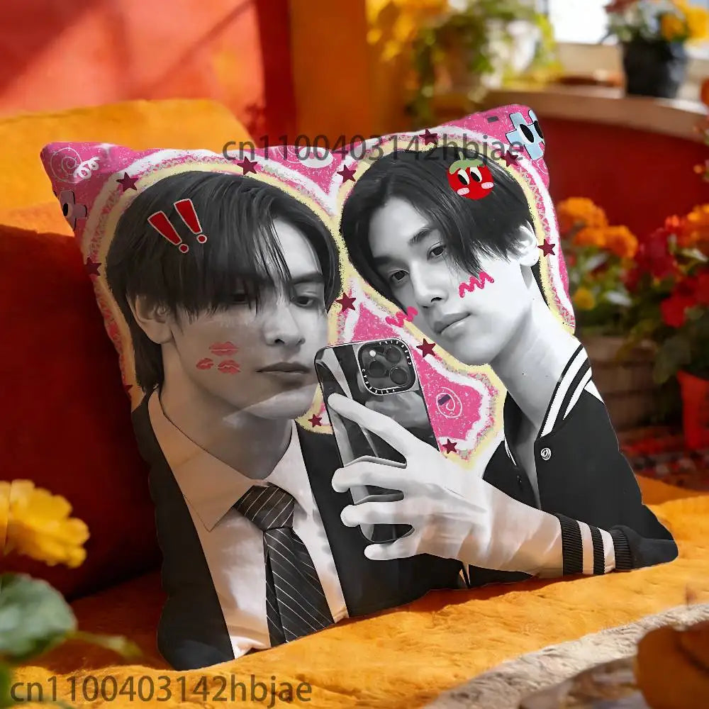 Thai CP JoongDunk Pillow Case For Sofa Decor Car Office Room Printing Cushion Cover Decorations and Protector