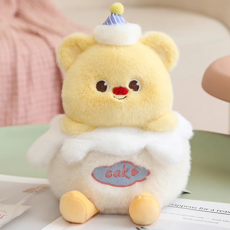 New Cartoon Egg Stuffed Toy Expression Food Bread Toast Series Breakfast Doll Fun Decoration Pillow Baby Comfort Doll Xmas Gifts