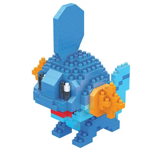 DIY Pokemon Blocks Small Cartoon Mini Building Block Pikachu Charizard Eevee Mewtwo Anime Assemble Action Model Dolls Toys
