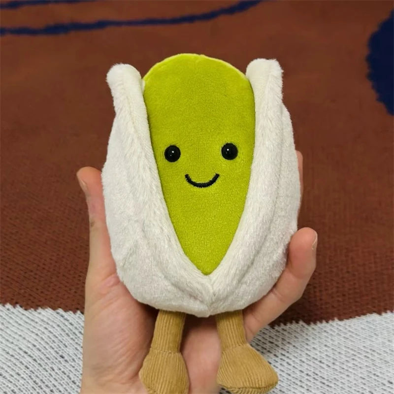 JELLYCAT 12cm Pistachio Nut Plushies Lovely Stuffed Pistachio Doll Living Room Decoration Household Cute Plush Toy Birthday Gift